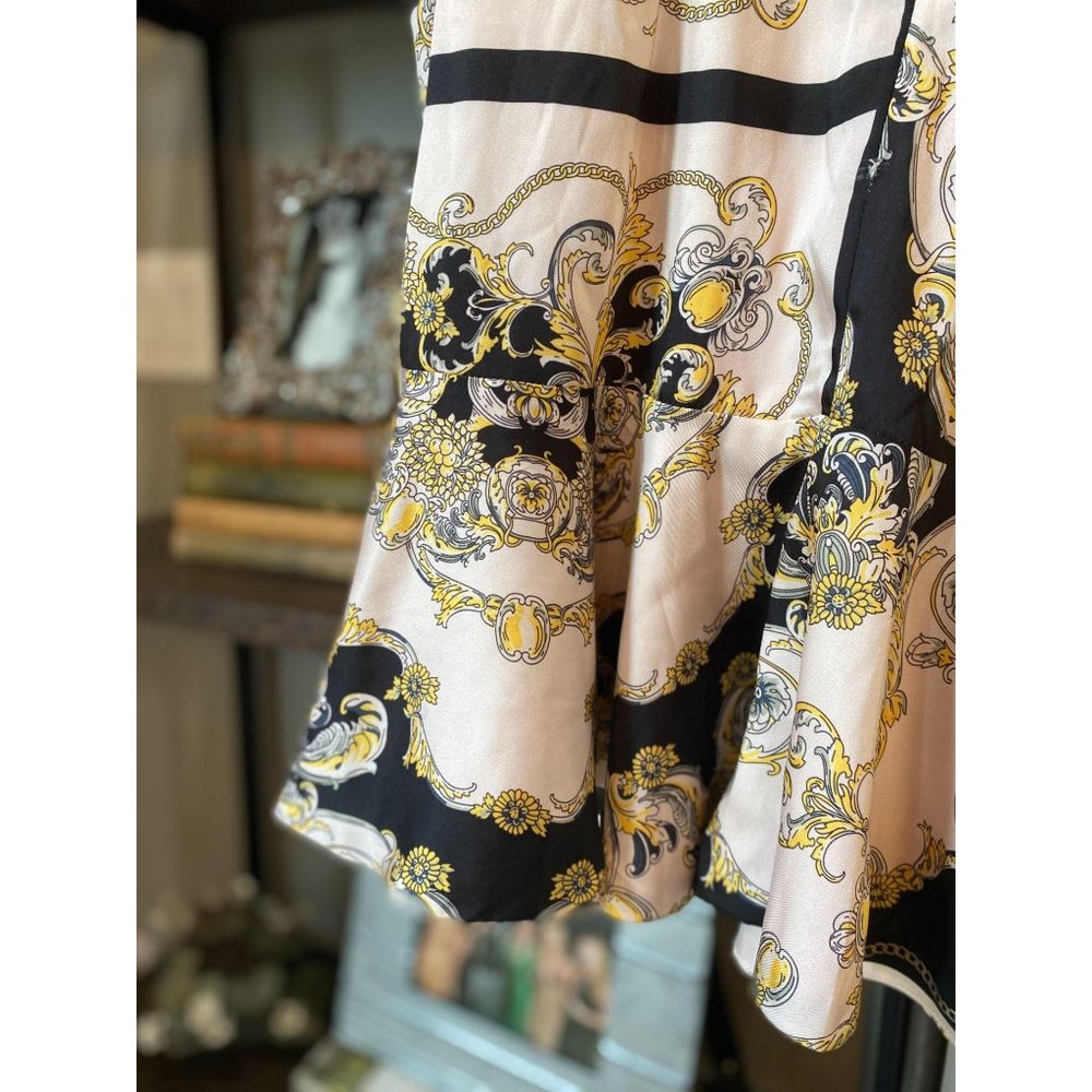 Bardot Scarf Print Shirt Mini Dress  US 6/S - Picture 13 of 14